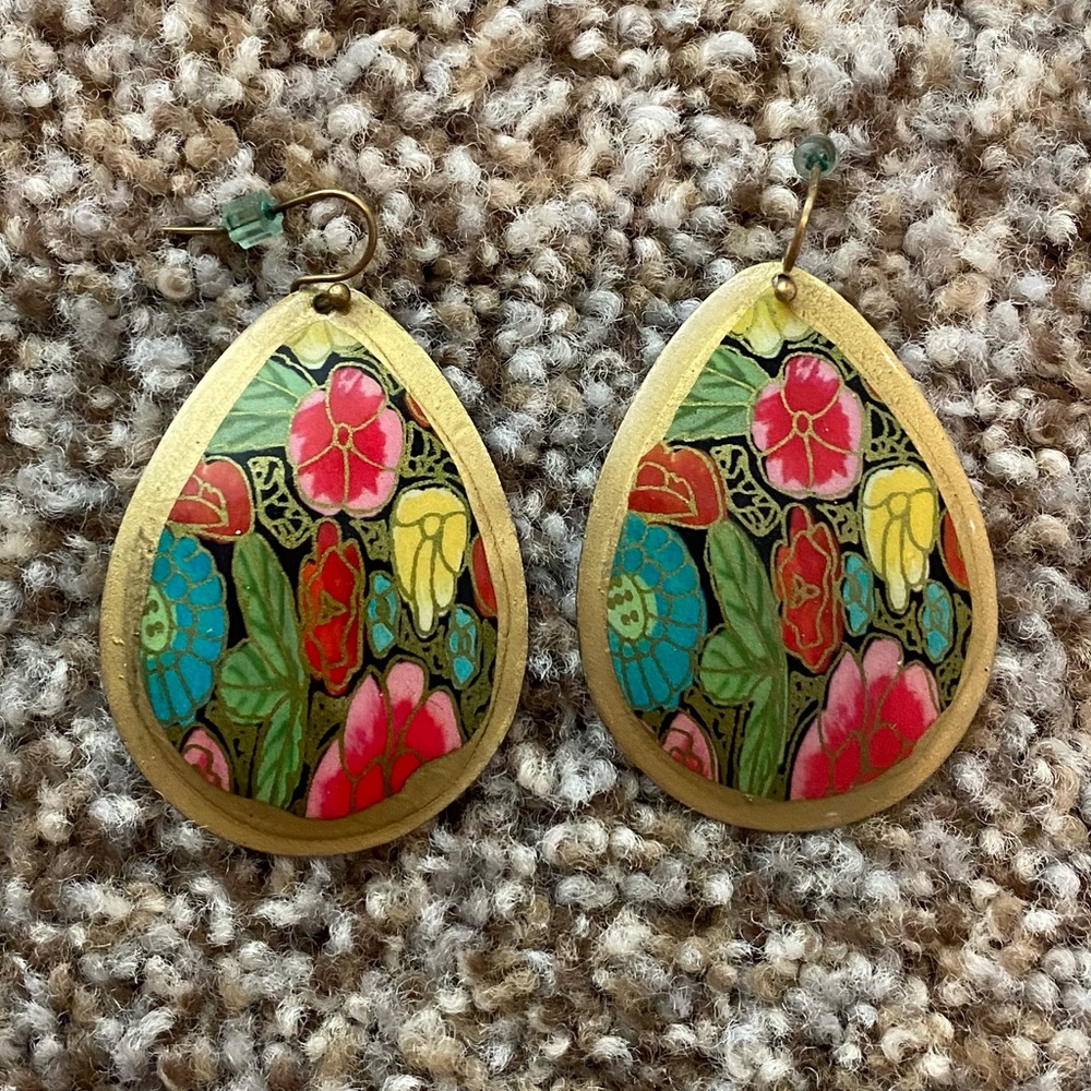 Francesca’s mutilcolored earrings